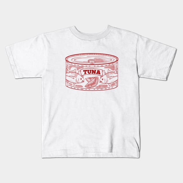 Tuna Fish Kids T-Shirt by mailboxdisco